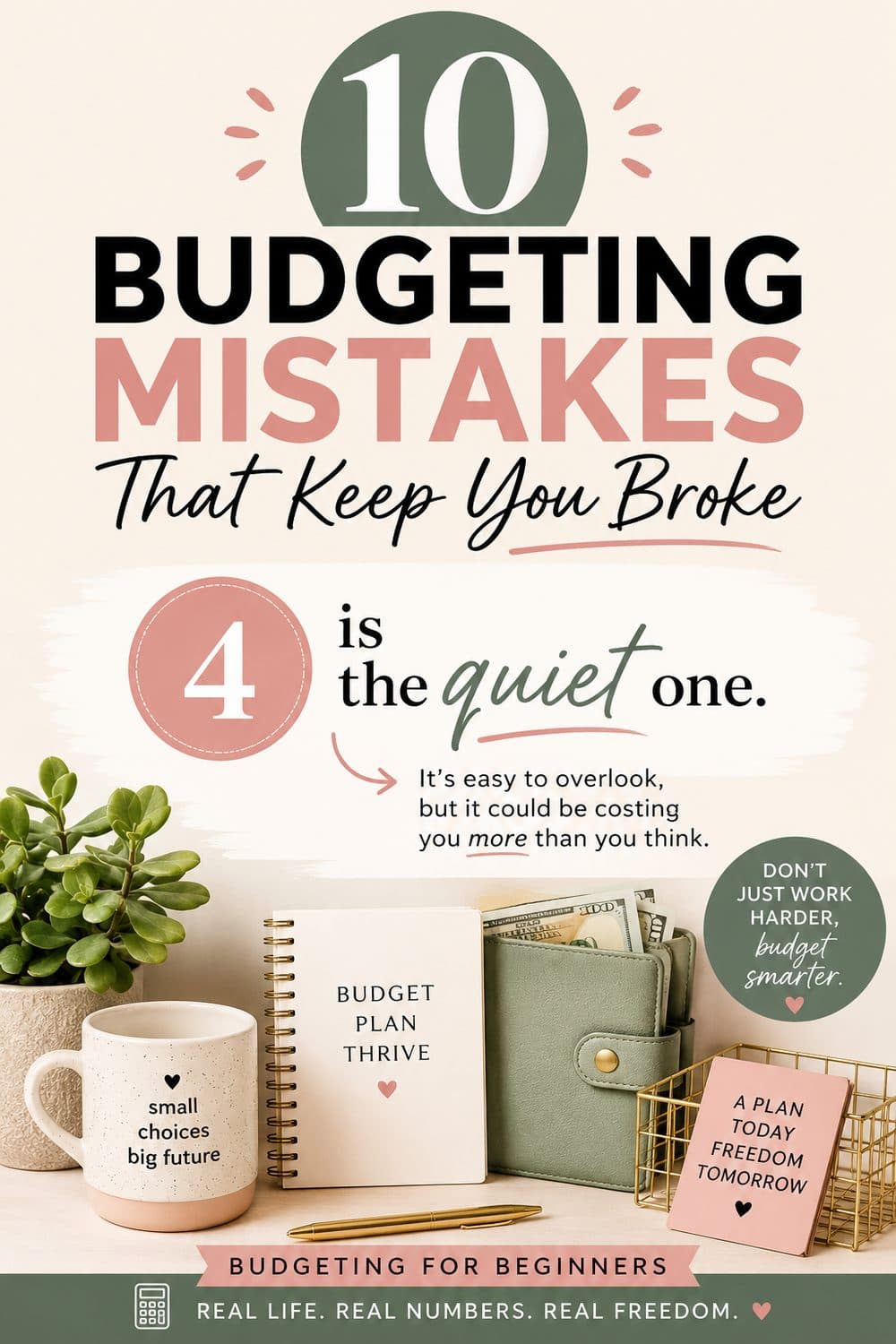 10 Budgeting Mistakes That Keep You Broke