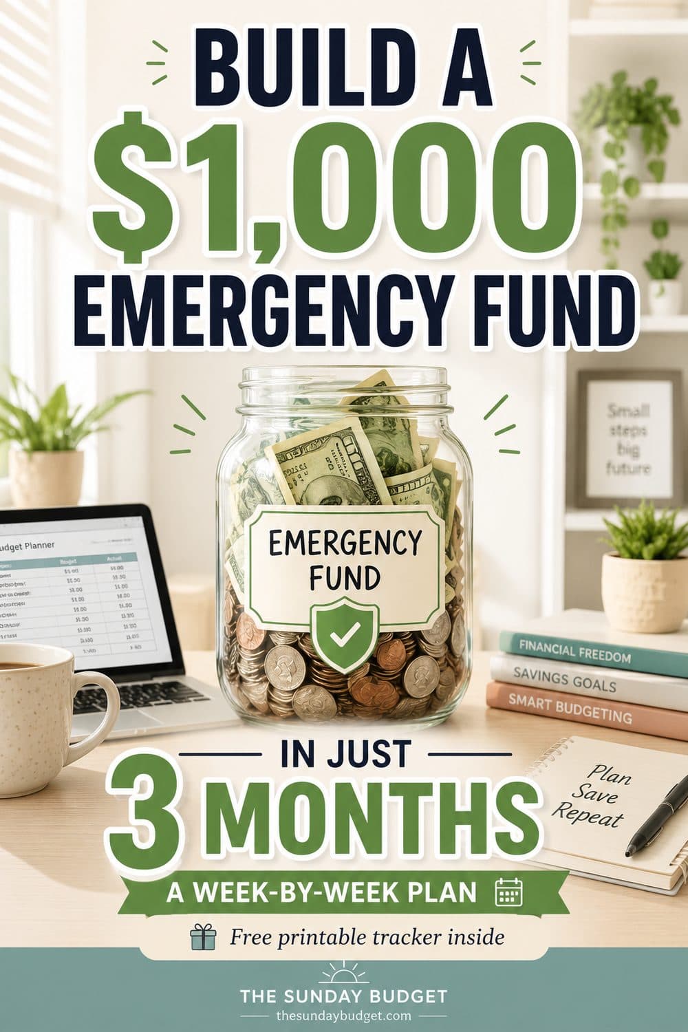 How to Build a $1,000 Emergency Fund in 3 Months