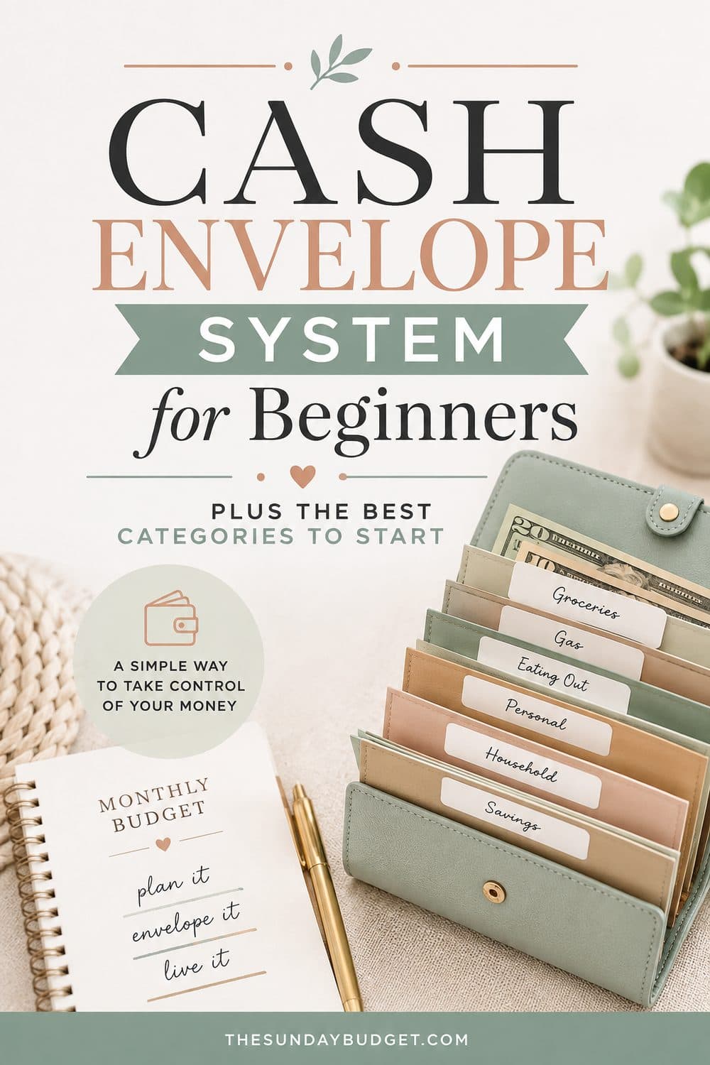 Cash Envelope System for Beginners (+ Best Categories)