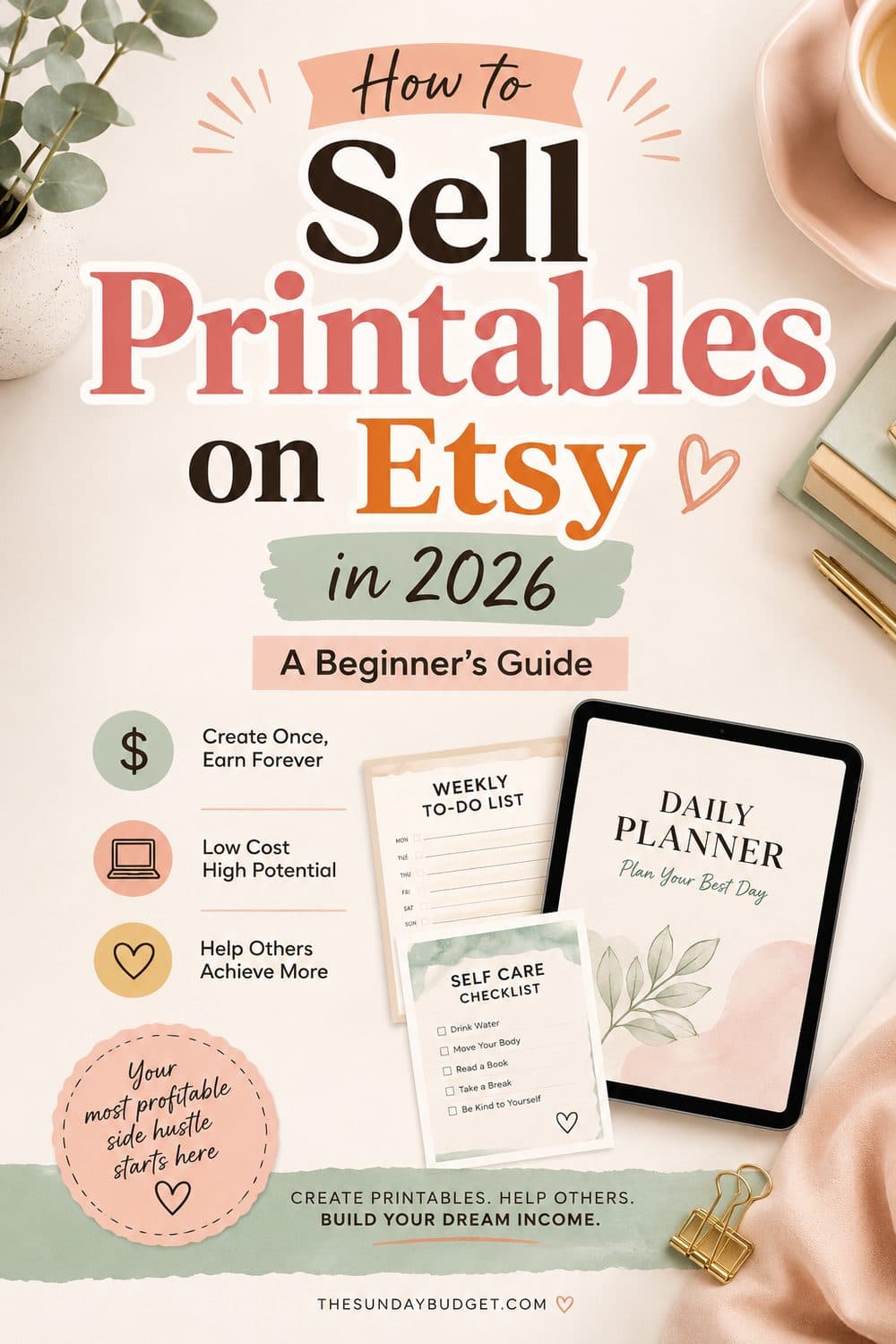 How to Sell Printables on Etsy in 2026 (Beginner's Guide)