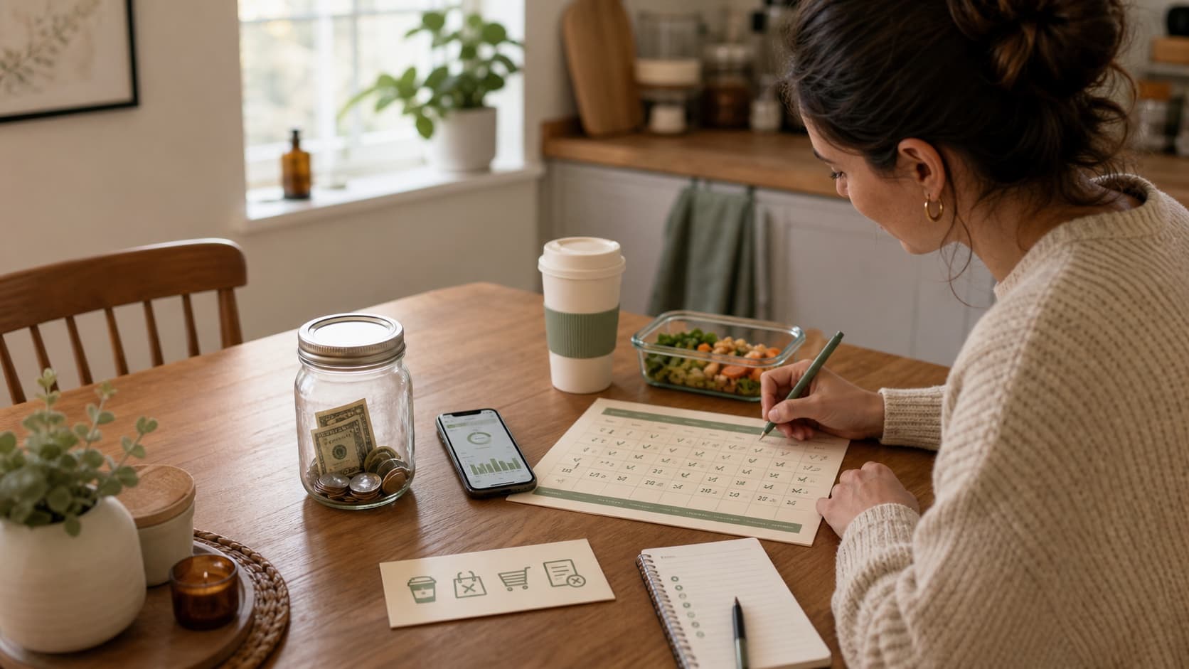 30-Day Money Saving Challenge (Free Printable)