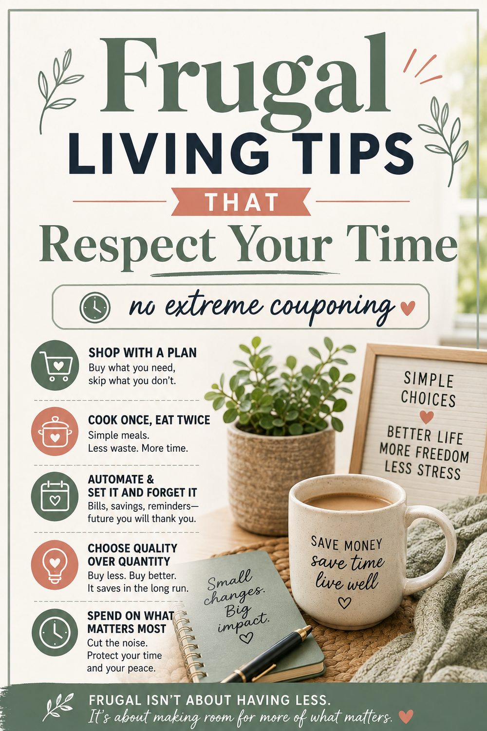 50 Frugal Living Tips That Don't Feel Like Sacrifice
